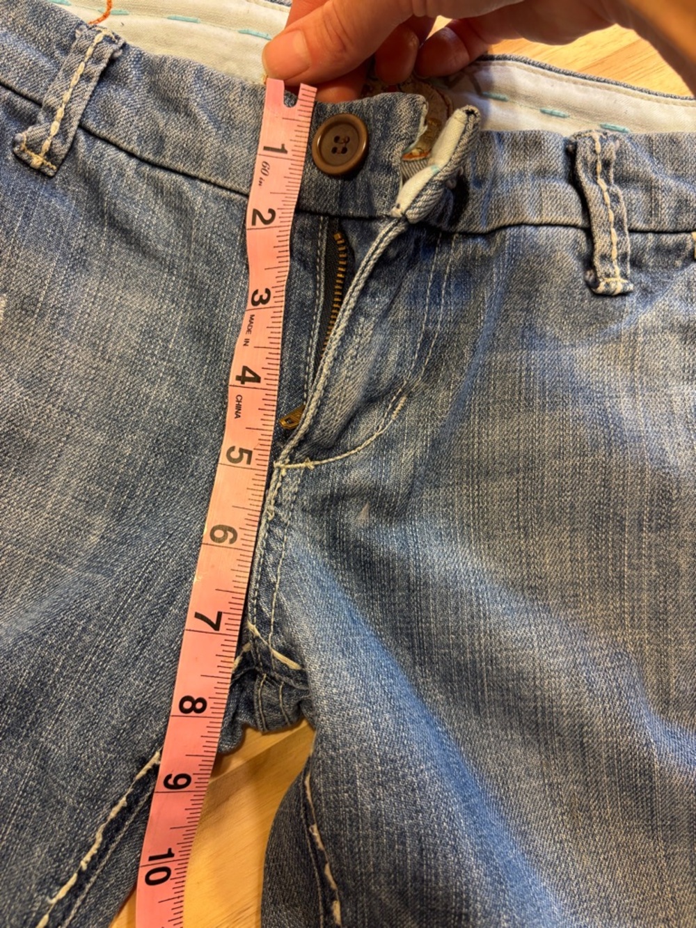 Joe's Jeans Faded Blue Wide-Leg Flare Jeans - Picture 8 of 11